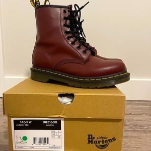 Dr Martens 1460 Cherry red boots
